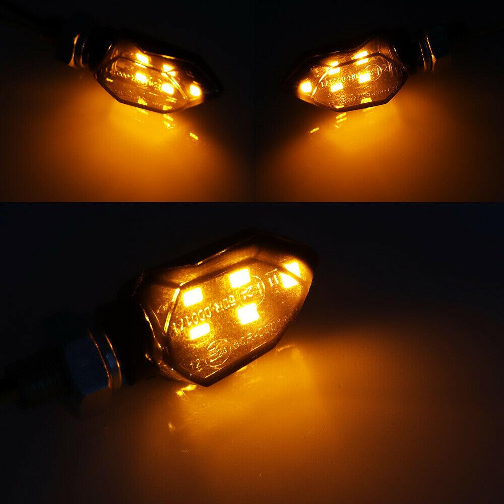 Mini LED Motorcycle Turn Signa - Bike Light Front Rear 评论和价格