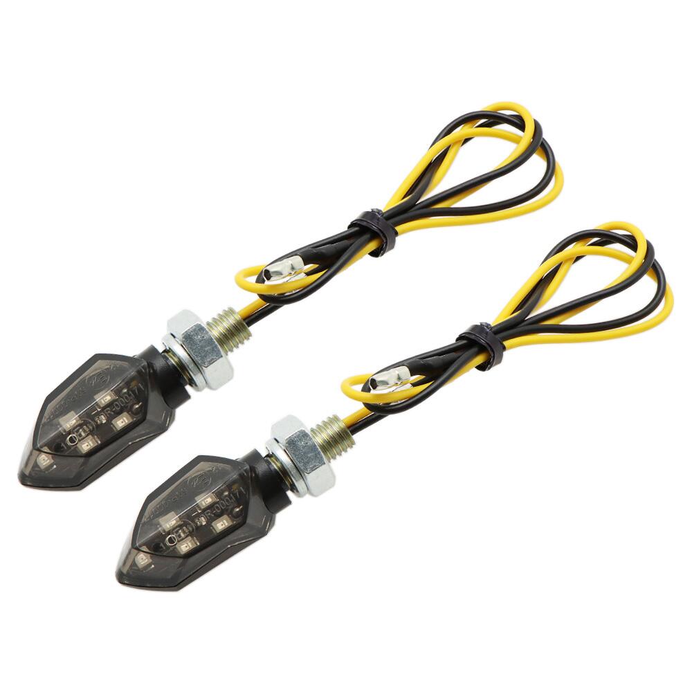 Mini LED Motorcycle Turn Signa - Bike Light Front Rear 评论和价格