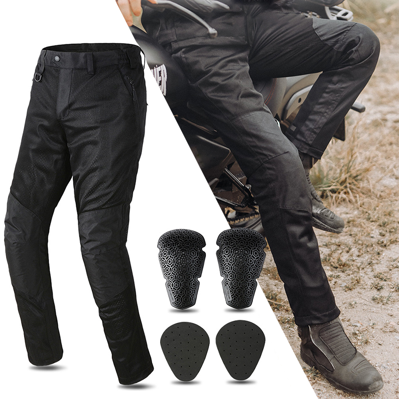 Summer Mesh Motorcycle Pants M - Cycling Commuter Trousers 评论和价格