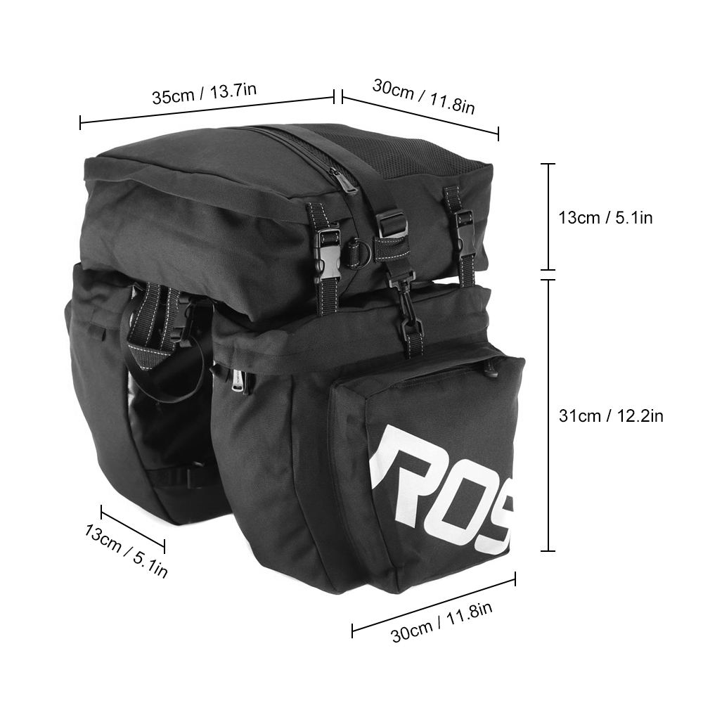 3in1 Multifunction Road MTB Mo - Panniers Waterproof Rear 评论和价格