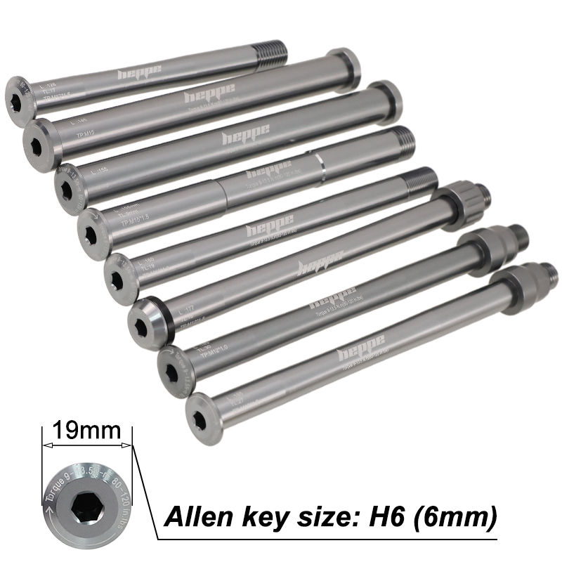 HEPPE Bike Thru Axle MTB Road  - Bike Light Front Rear 评论和价格