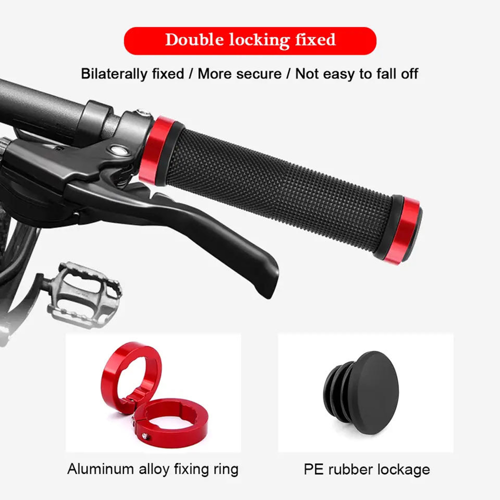 Bicycle Rubber Grips MTB Alloy - Commuter Bike Lock 评论和价格