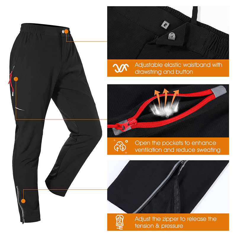 WEST BIKING Cycling Pants Men  - Cycling Commuter Trousers 评论和价格