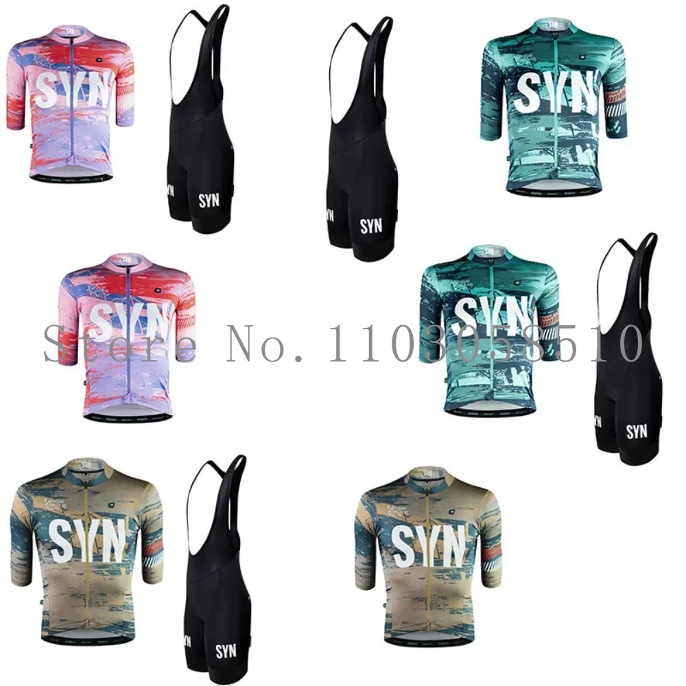 SYN Jersey Men's Bib Sponge Cu - Cycling Commuter Trousers 评论和价格